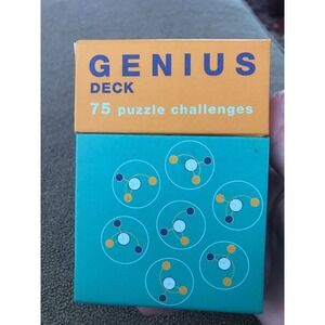 Genius Deck Cards 75 Puzzle Challenges (TD)